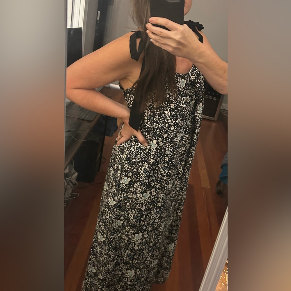 Free People floral jumpsuit
